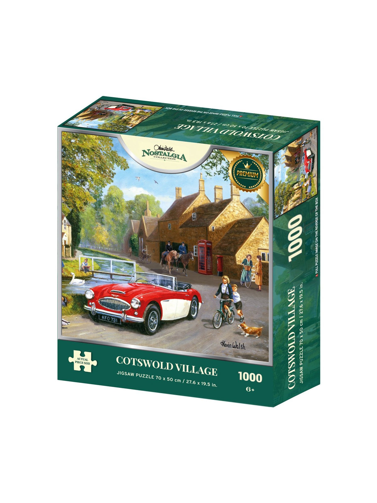 Nostalgia Collection Cotswold Village 1000 Piece Jigsaw Puzzle