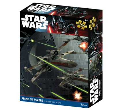 Star Wars Xwing Fighter Prime 3D Puzzles 500 Pieces