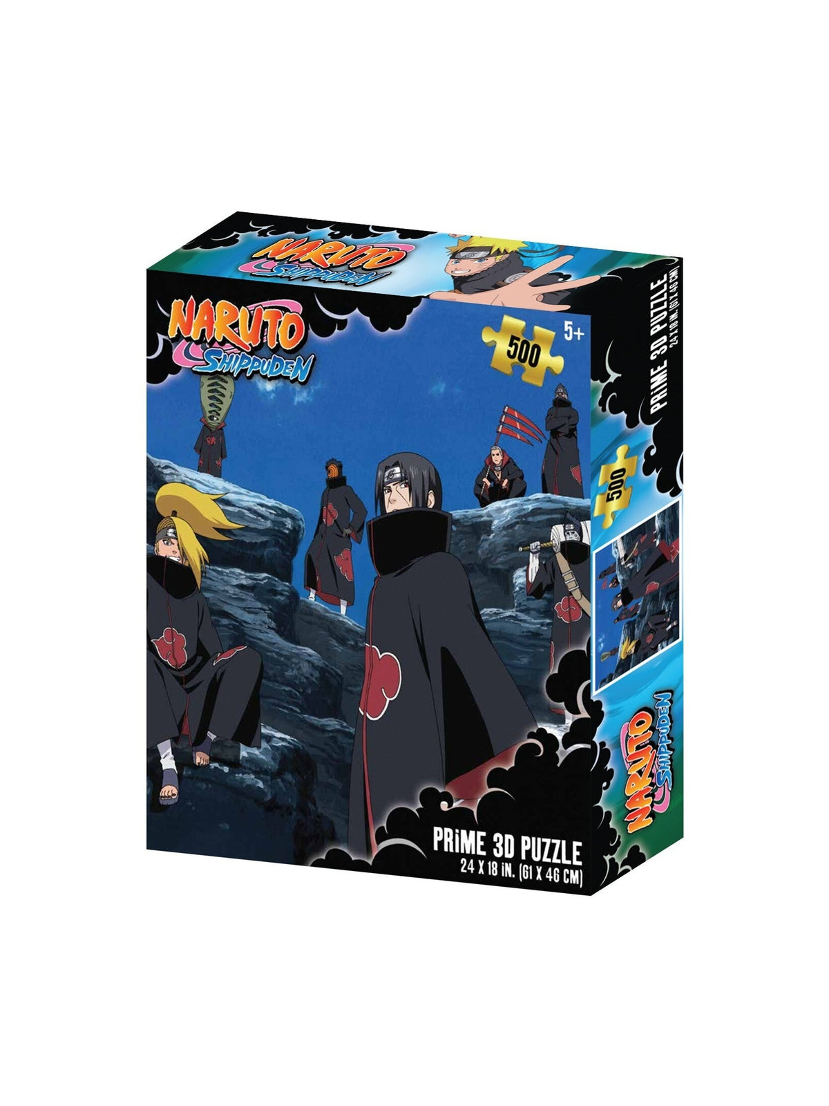 Naruto Akatsuki Prime 3D 500pc Jigsaw Puzzle