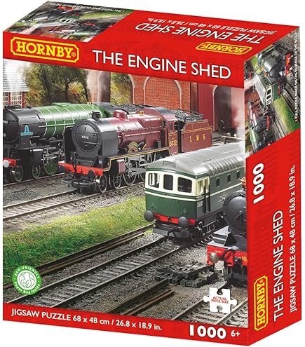 Hornby Diesel Depot,1000 piece jigsaw puzzles