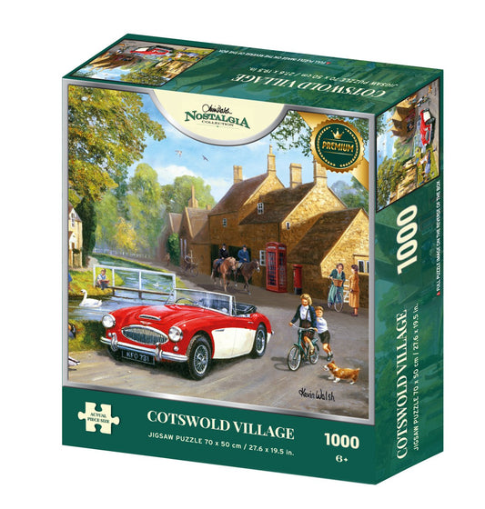 Nostalgia Collection Cotswold Village 1000 Piece Jigsaw Puzzle