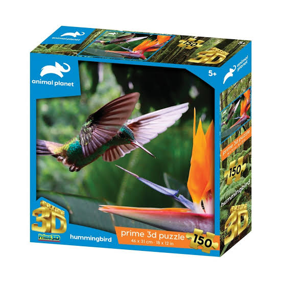 Animal Planet Humming Bird 150pc Prime 3D Jigsaw Puzzle