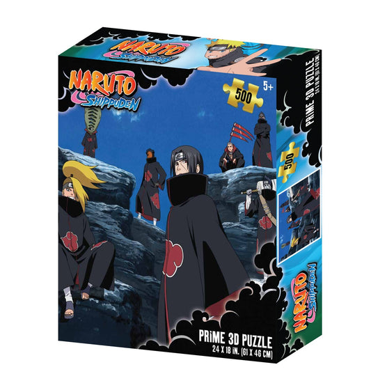 Naruto Akatsuki Prime 3D 500pc Jigsaw Puzzle