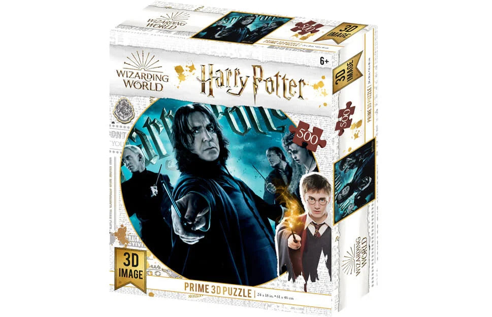 Harry Potter 3d Image Slytherin 500pc Puzzle