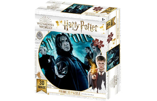 Harry Potter 3d Image Slytherin 500pc Puzzle