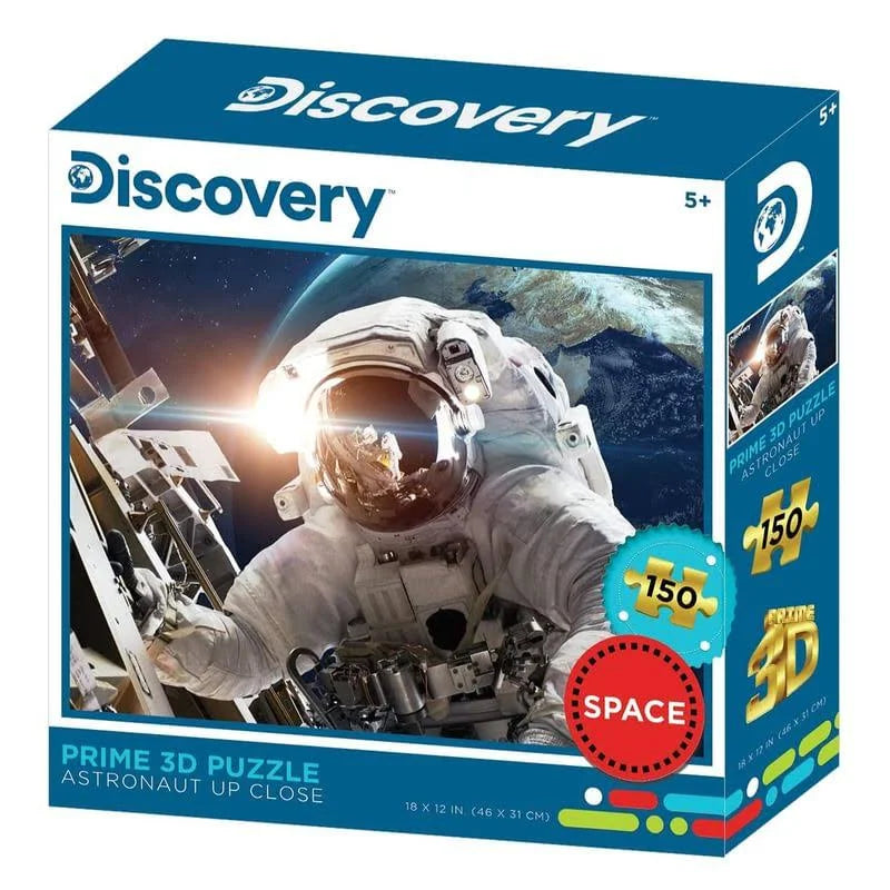 Astronaut Up Close - 3D Effect Puzzle 150 pc